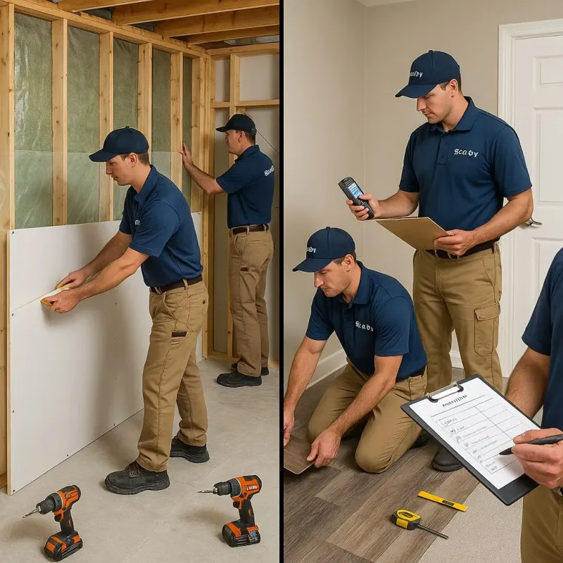 Repairs and Reconstruction process in Johnson County, IN